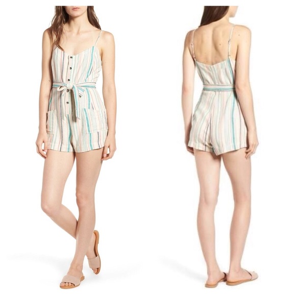 ⛔️ NOT FOR SALE - SPLENDID La Paz Twill Romper - Picture 3 of 4